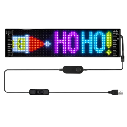 NightShift LED Car Window Display | App Controlled Scrolling Sign
